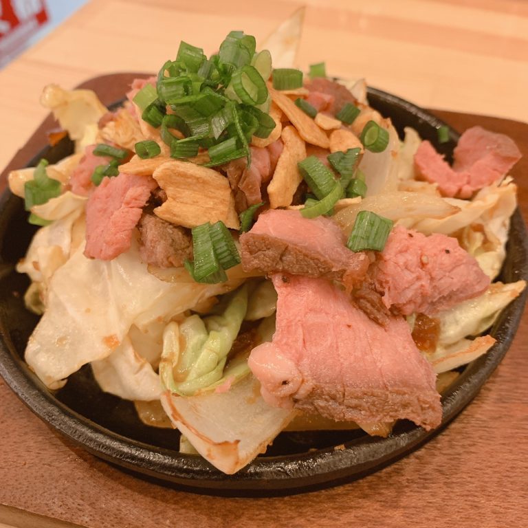 ごはんにもつまみにも 肉野菜 西新宿 居酒屋 せんべろ 昼飲み ステーキ Beef Kitchen Stand 西新宿店